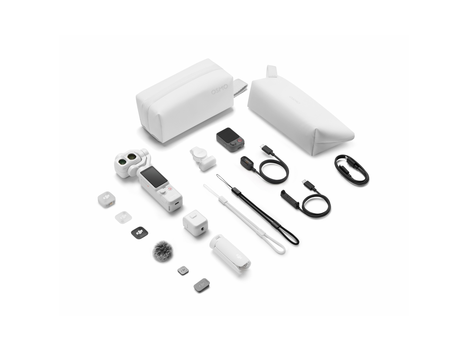 DJI Osmo Pocket 4P Vlog Combo (Pearl White)