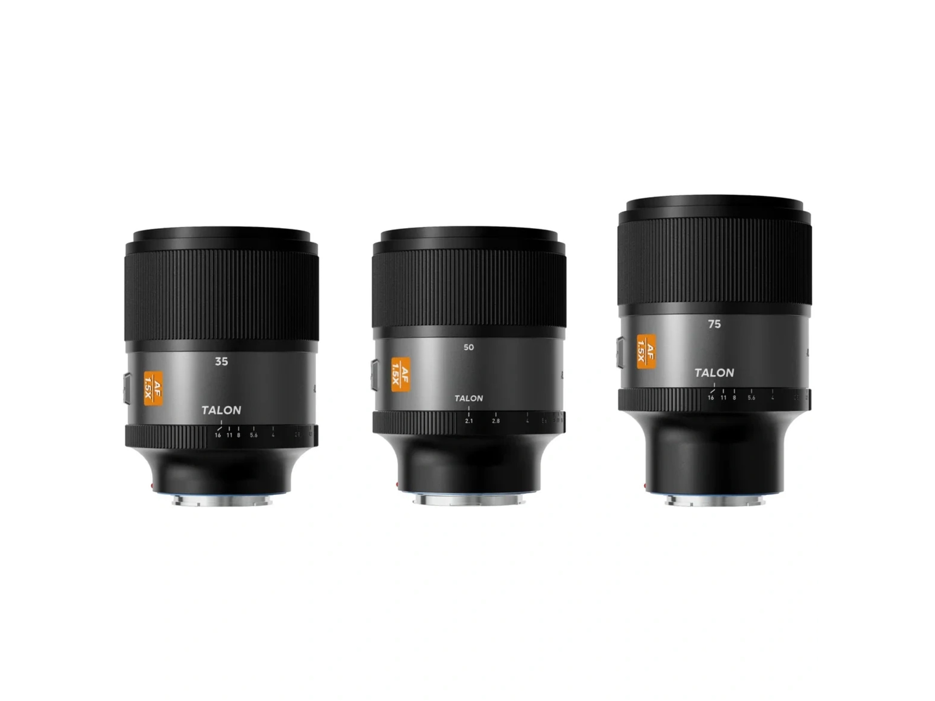 BLAZAR Talon 35, 50 & 75mm T2.1 1.5x Anamorphic AF 3-Lens Kit (Sony E)