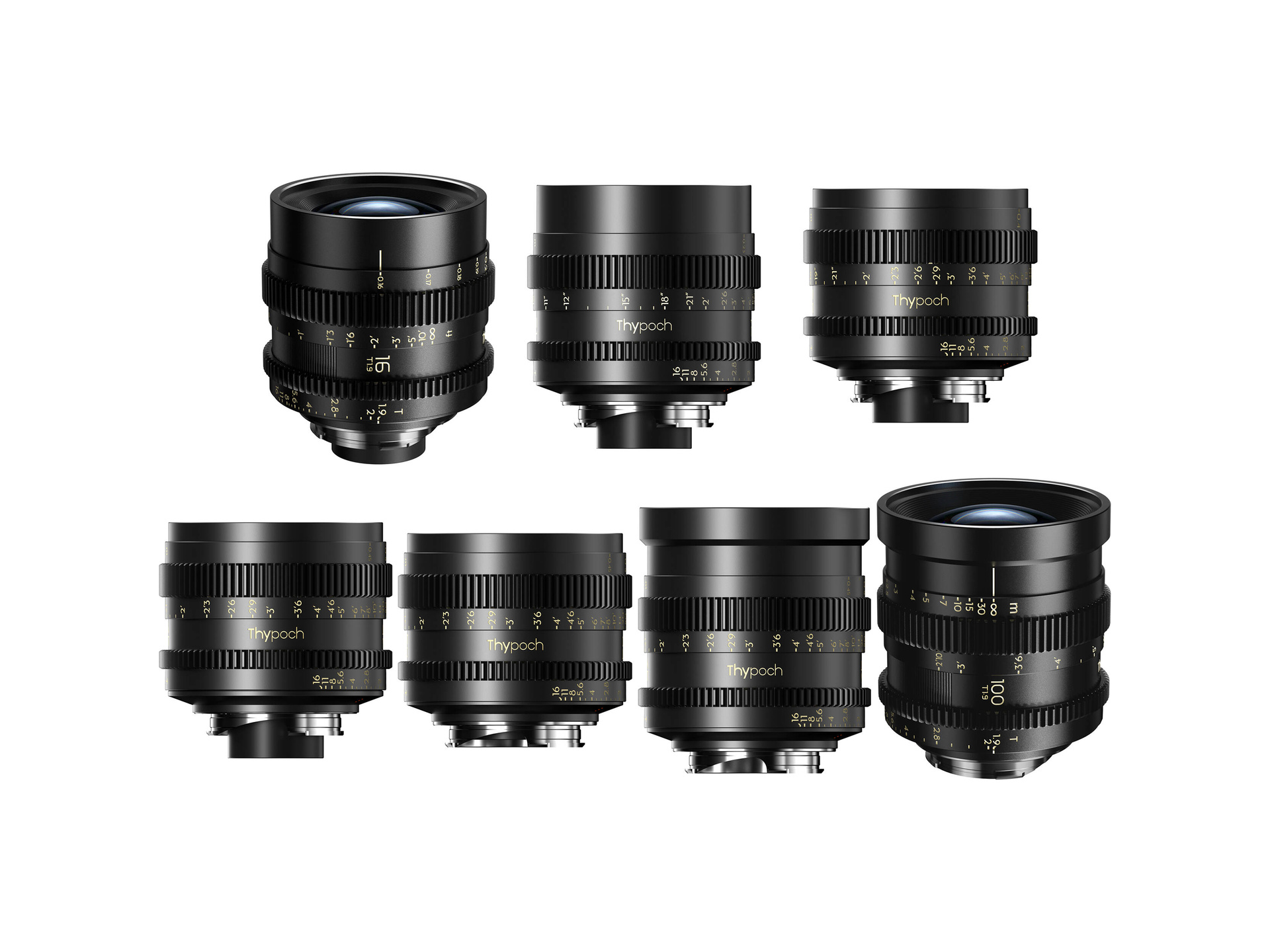 Thypoch Simera-C T1.5/T1.9 Cine 7-Lens Kit (Leica M)