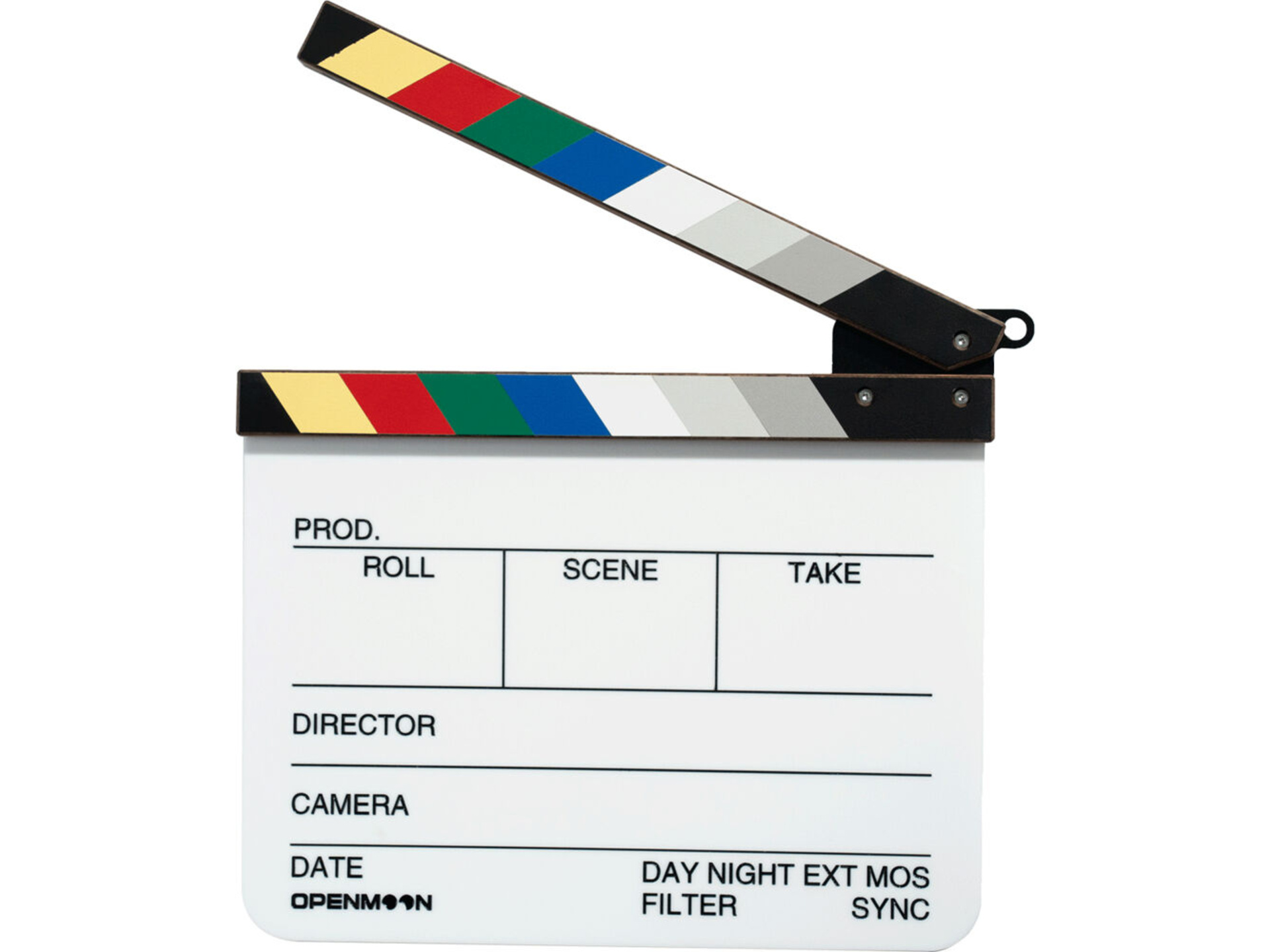 OPENMOON Walnut Film Clapperboard (Large, Right-Handed)
