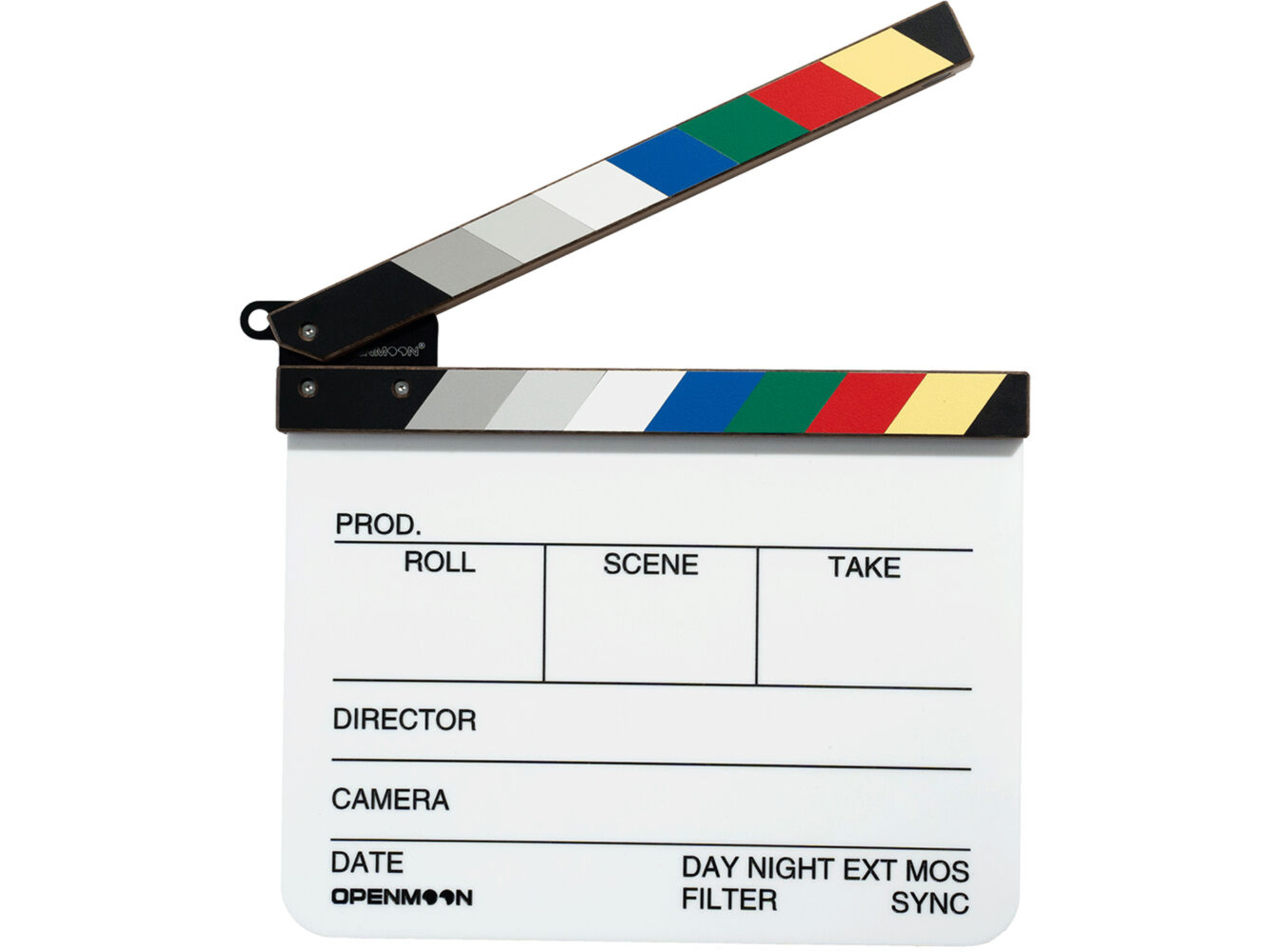 OPENMOON Walnut Film Clapperboard (Large, Left Handed)