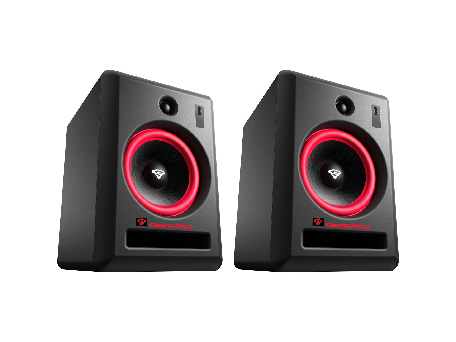 Cerwin-Vega HUB and SAT 8" Studio Monitors (Black)