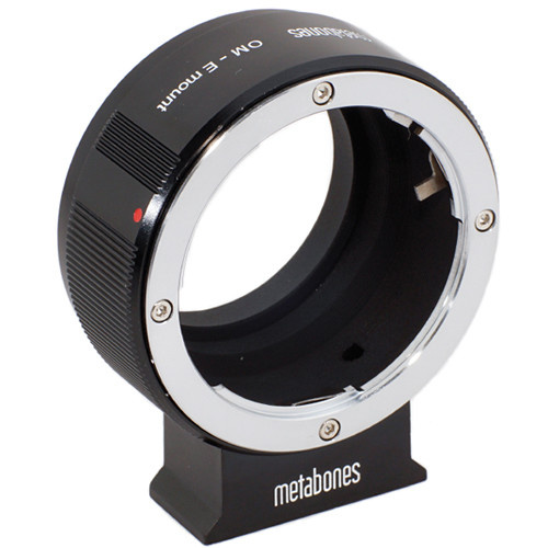 Metabones Olympus OM Mount Lens to Sony NEX Camera Lens Mount Adapter (Black)