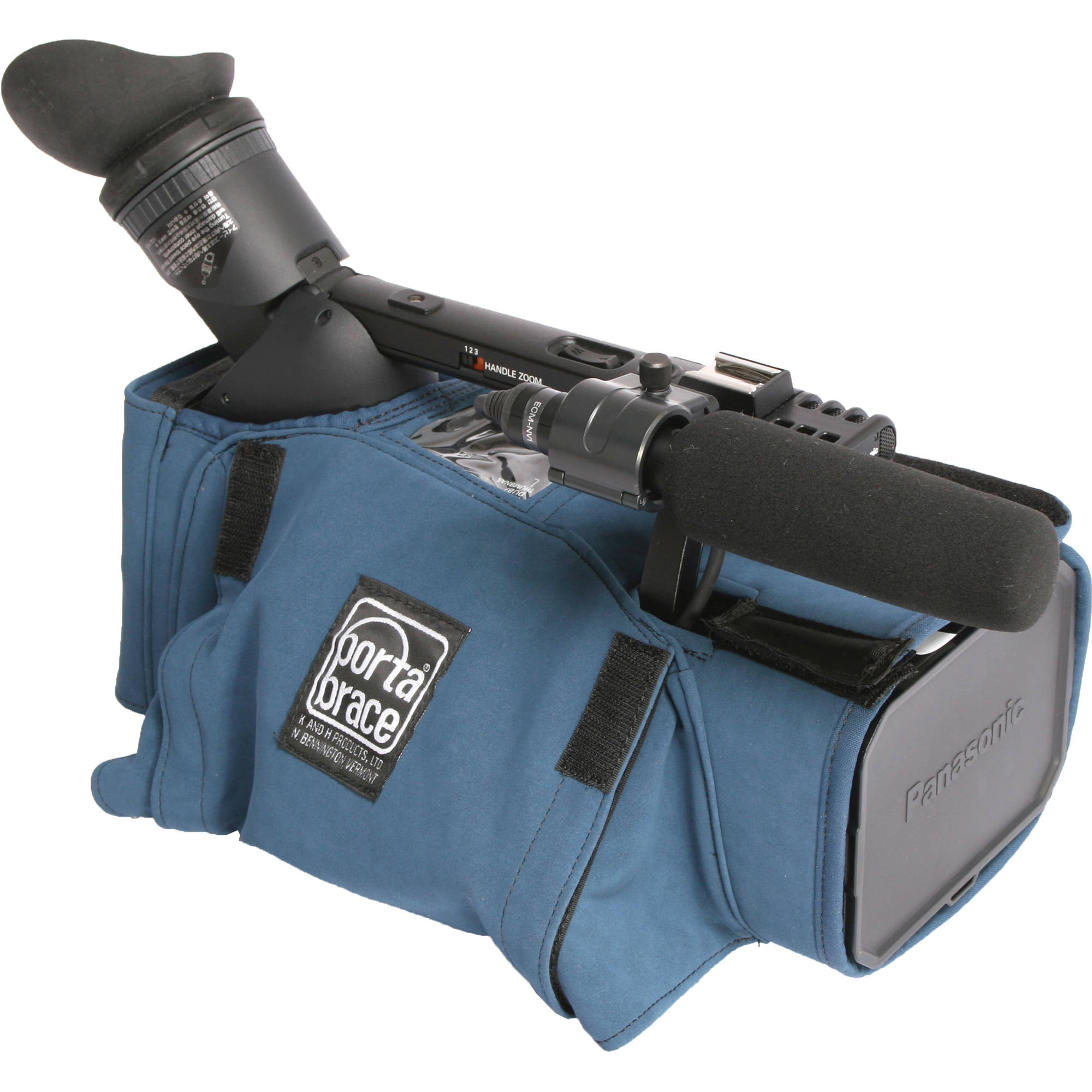 Portabrace CBA-HMC150 Camera Body Armor Mini Camera Case (Blue)