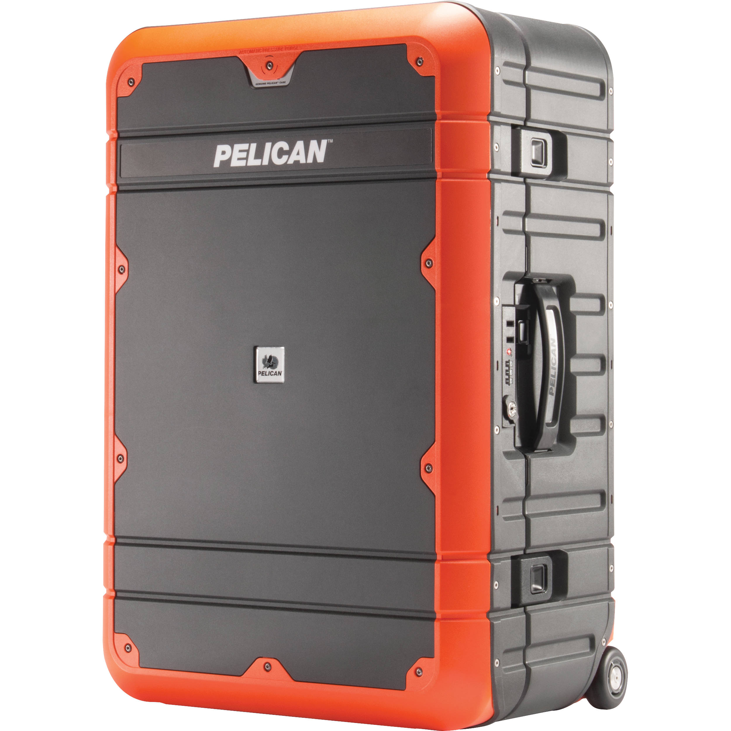 Pelican BA27 Elite Weekender Luggage (Grey and Orange)