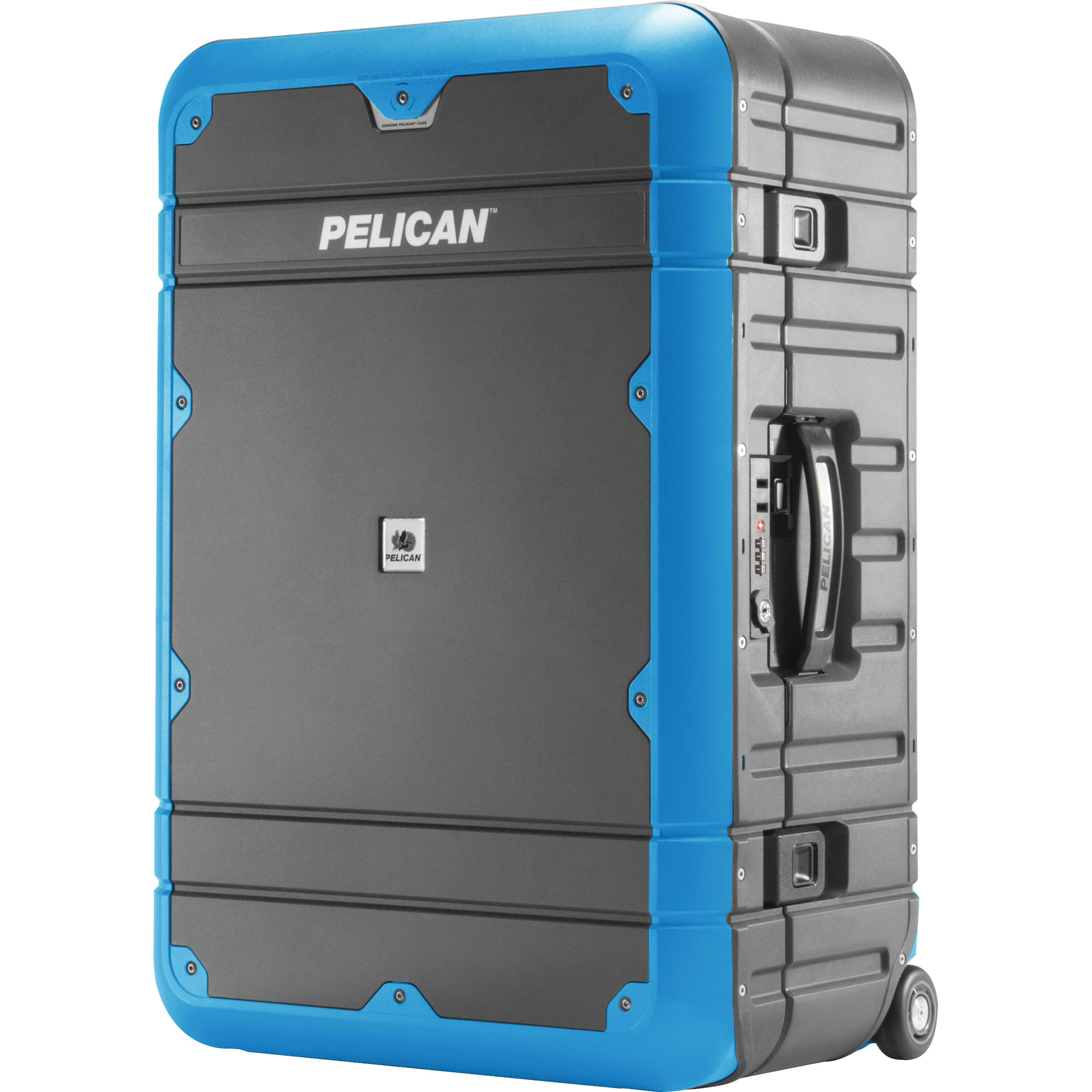 Pelican EL27 Elite Weekender Luggage with Enhanced Travel System (Grey and Blue)