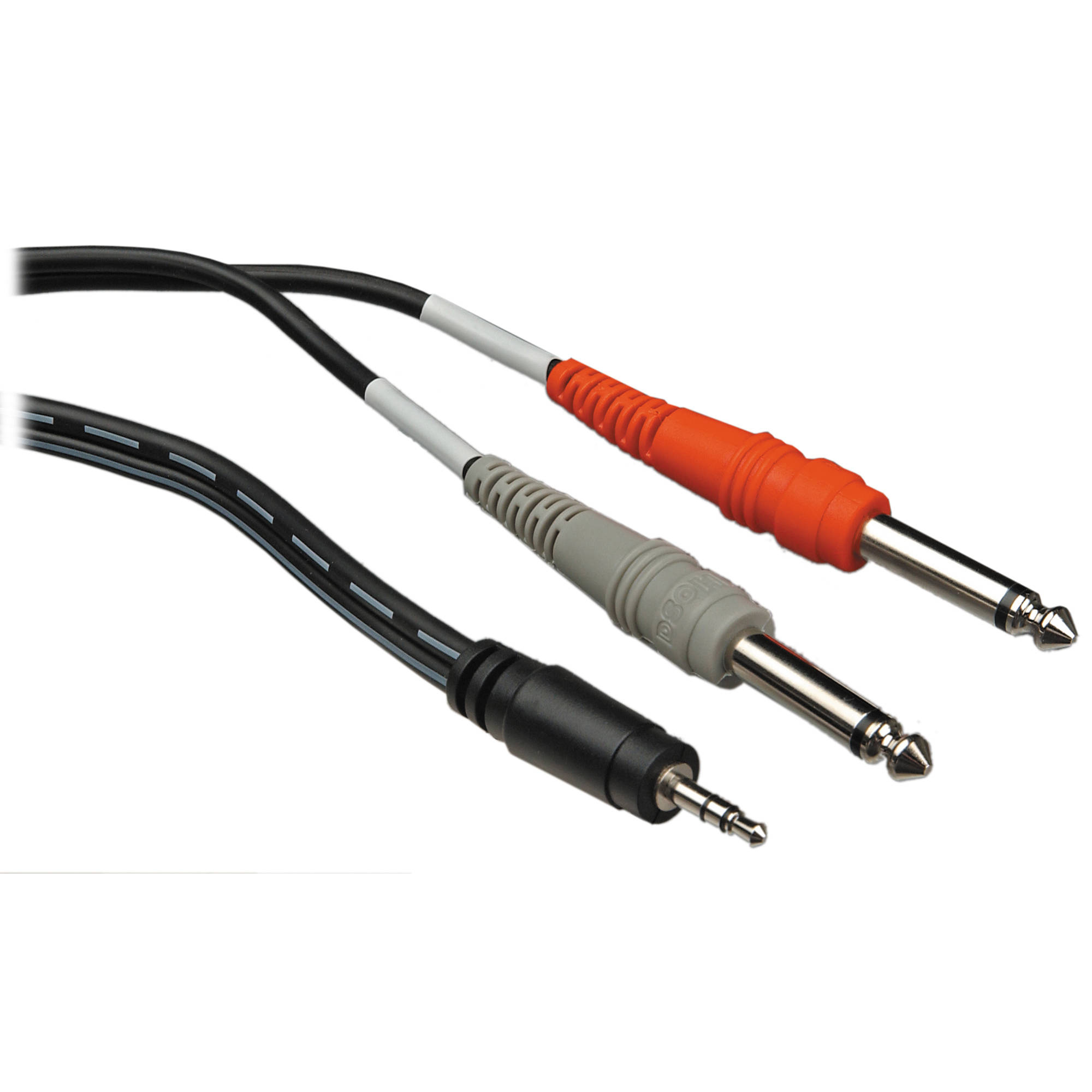Hosa CMP-159 Mini Jack to 1/4'' Breakout Cable 10ft