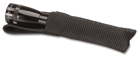 Maglite Mini Maglite 2 Cell AA Flashlight with Belt Holster (Black)