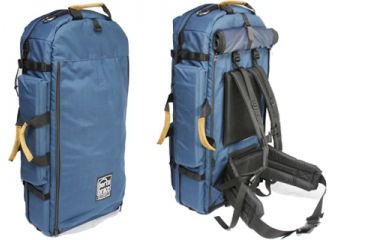 Porta Brace HK-1/DC Director's Cut Hiker Backpack Camera Case (Black w/ Suede Accents)
