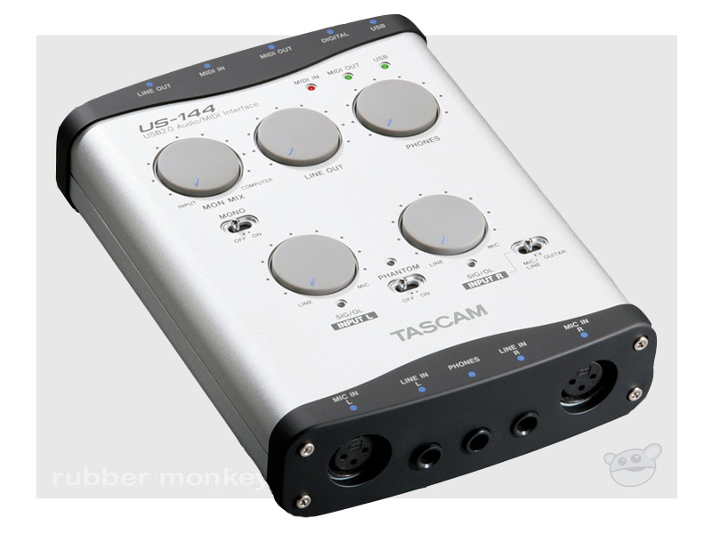 Tascam US144 USB Audio Midi Interface
