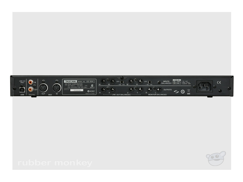 Tascam US1641 Audio Midi Interface