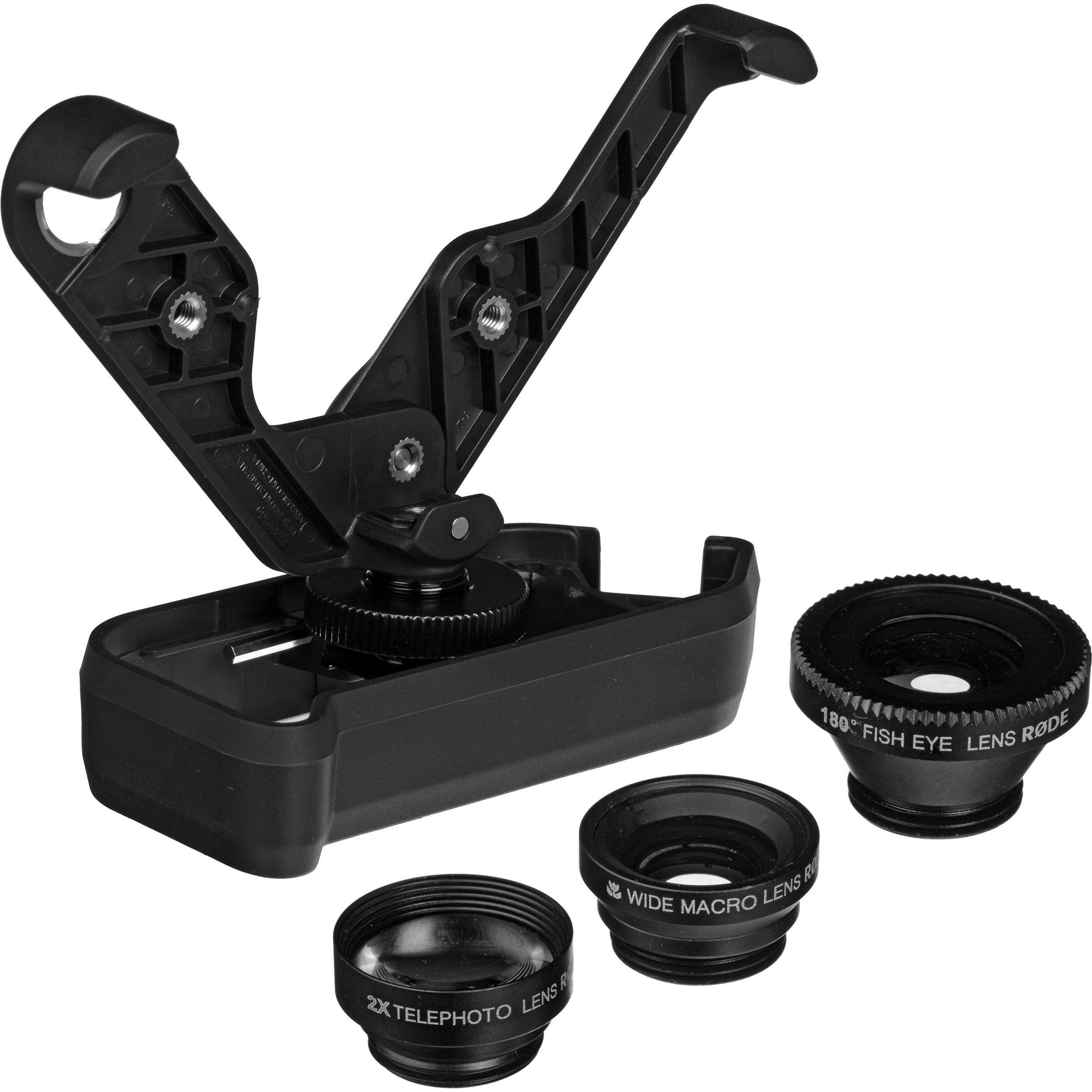 RodeGrip+ Multipurpose Mount and Lens Kit for the iPhone 5c