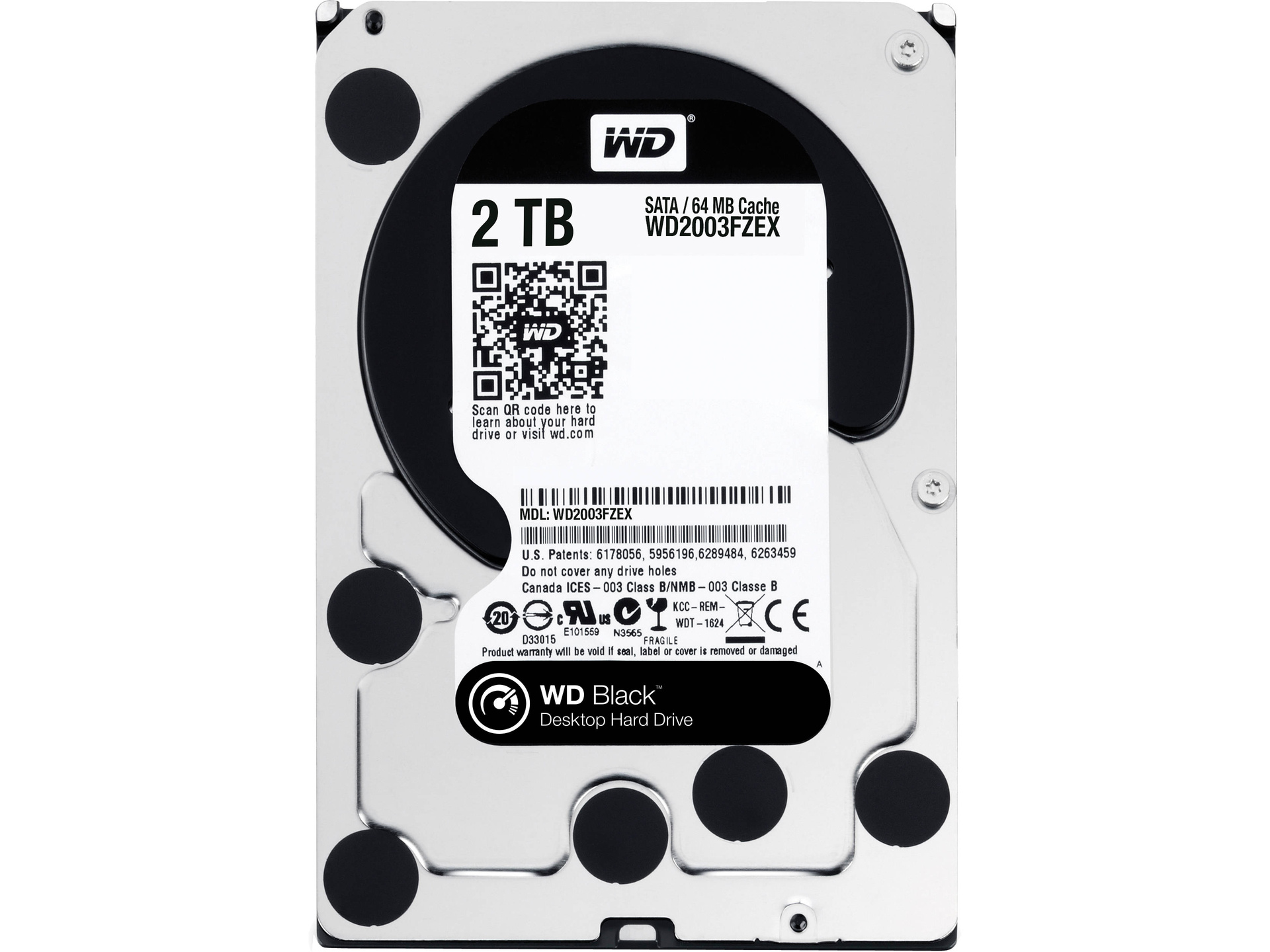 Western Digital 2TB Caviar Black 3.5