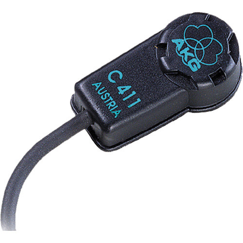 AKG C411PP Condenser Pickup Microphone with XLR connection