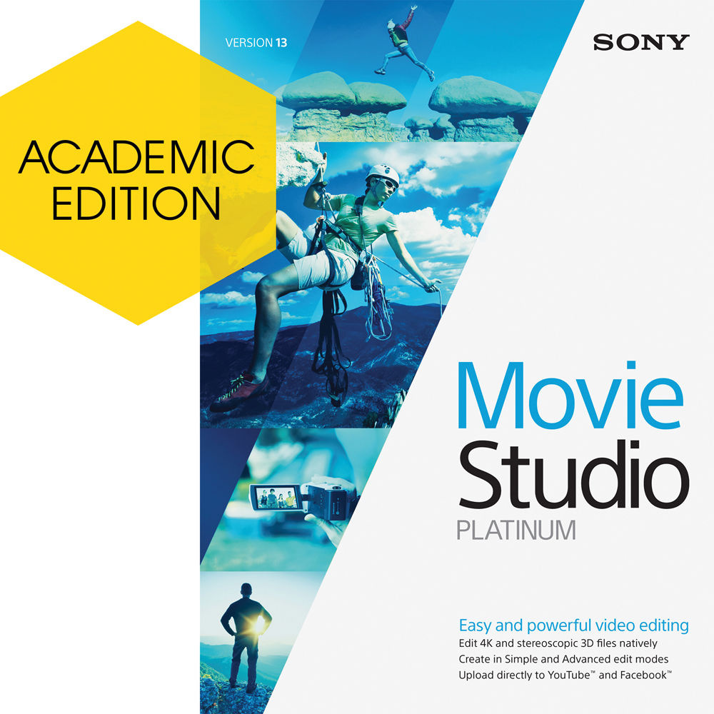 Magix Movie Studio 13 Platinum (Academic Download)