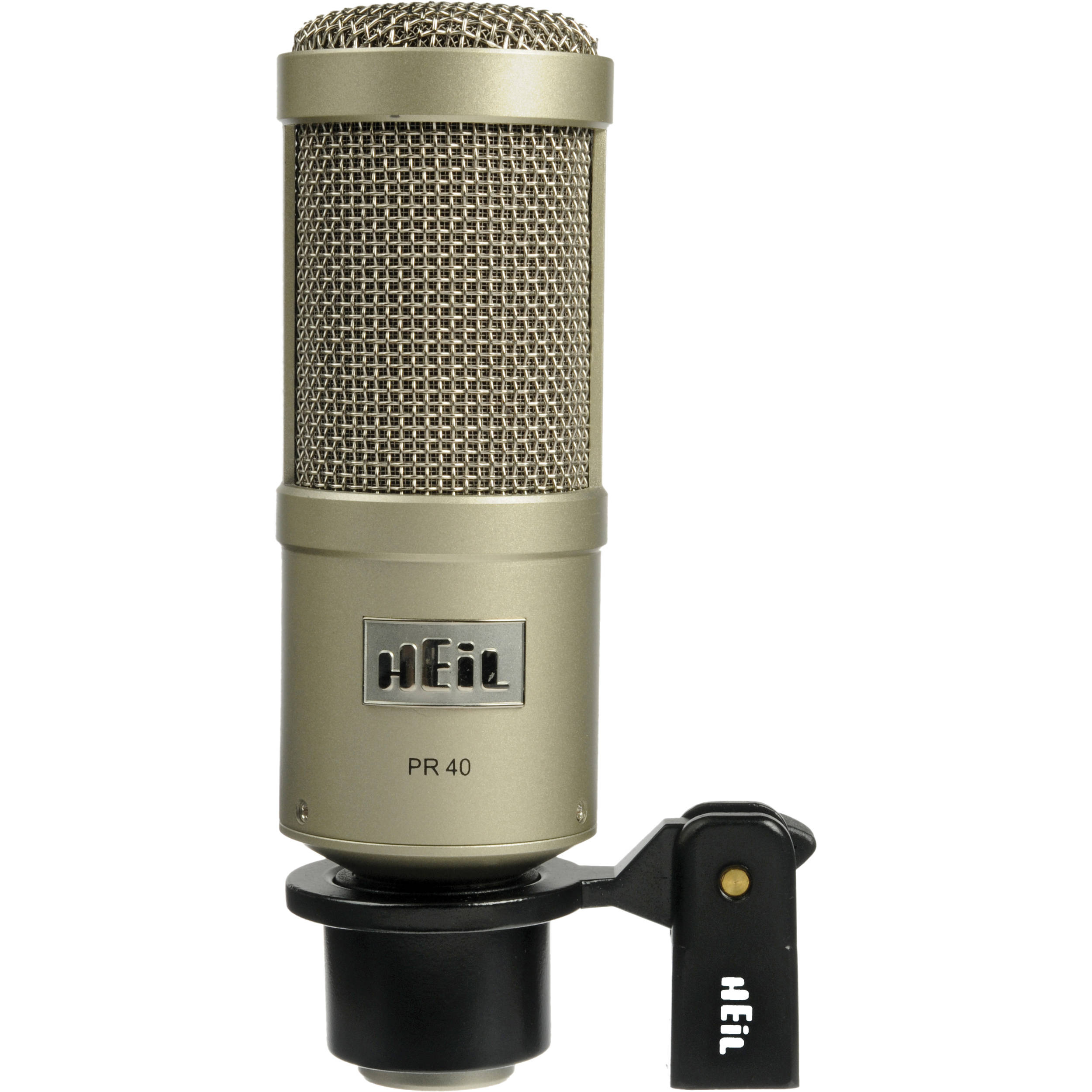 Heil Sound PR 40 Dynamic Cardioid Studio Microphone (Champagne)