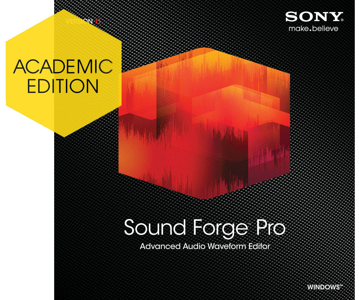 MAGIX Entertainment Sound Forge Pro 11 - Academic (Download)