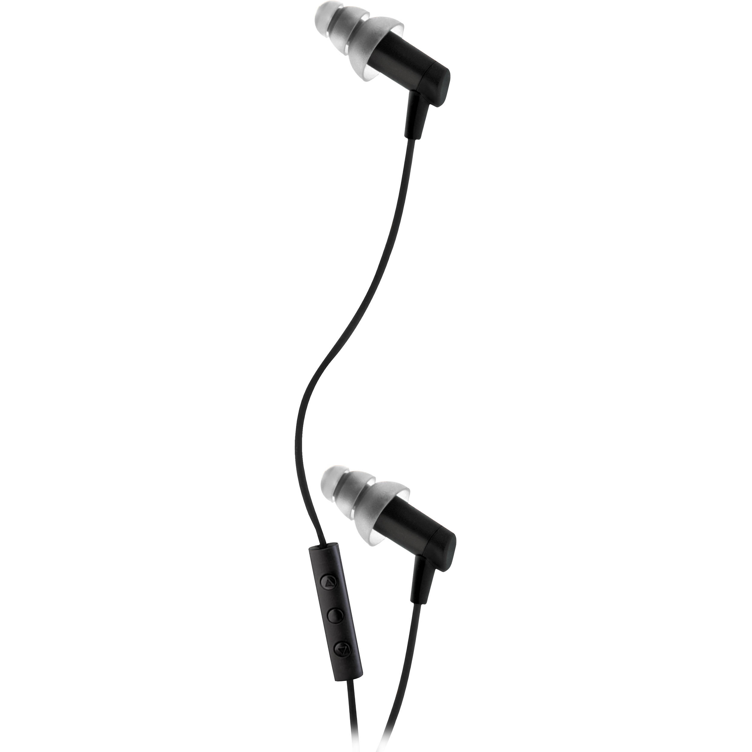 Etymotic Research hf3 Noise-Isolating In-Ear Stereo Headphones with Mic (Black)