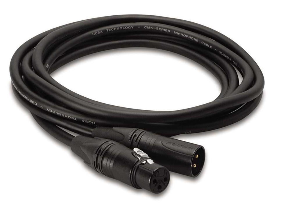Hosa CMK-015AU Edge Microphone Cable 15ft