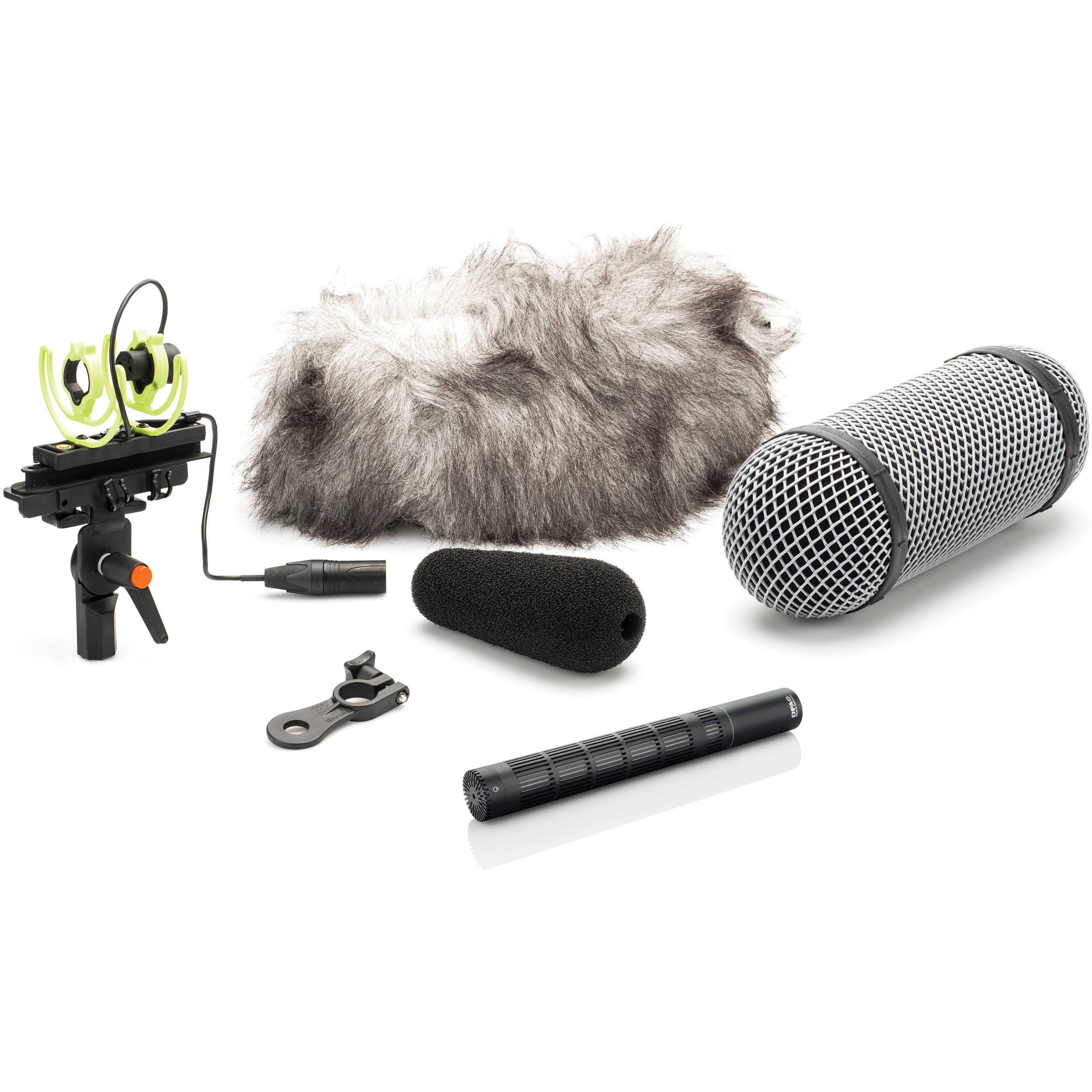 DPA Microphones 4017C-R Compact Shotgun Microphone with MMP-C Preamp and Rycote Windshield Kit