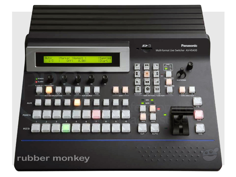 Panasonic HD/SD Digital Video Switcher AV-HS400