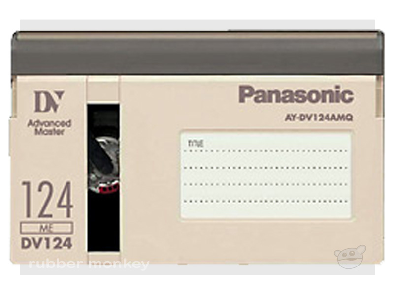 Panasonic DV Tape 124 Minutes AMQ