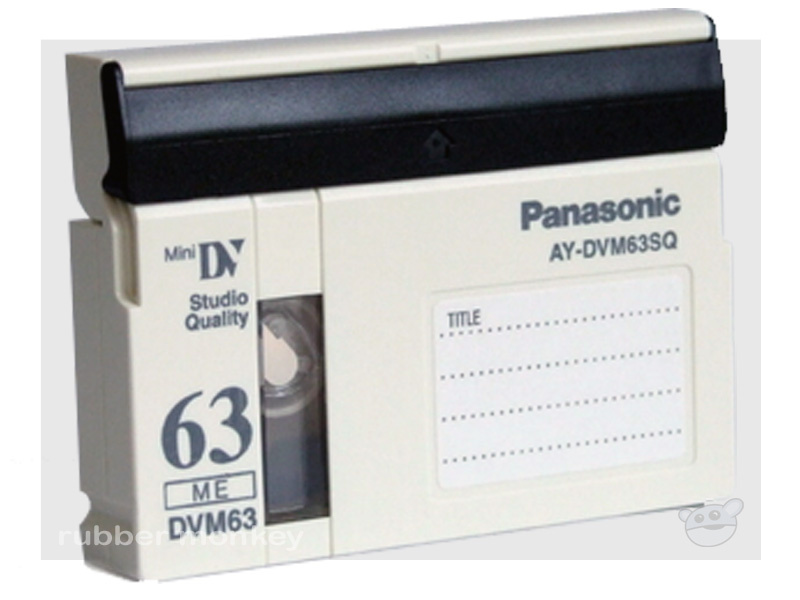 Panasonic Mini DV Tape 63 Minutes SQ