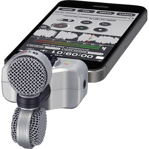 Zoom iQ7 Mid-Side Stereo Microphone for iOS Devices with