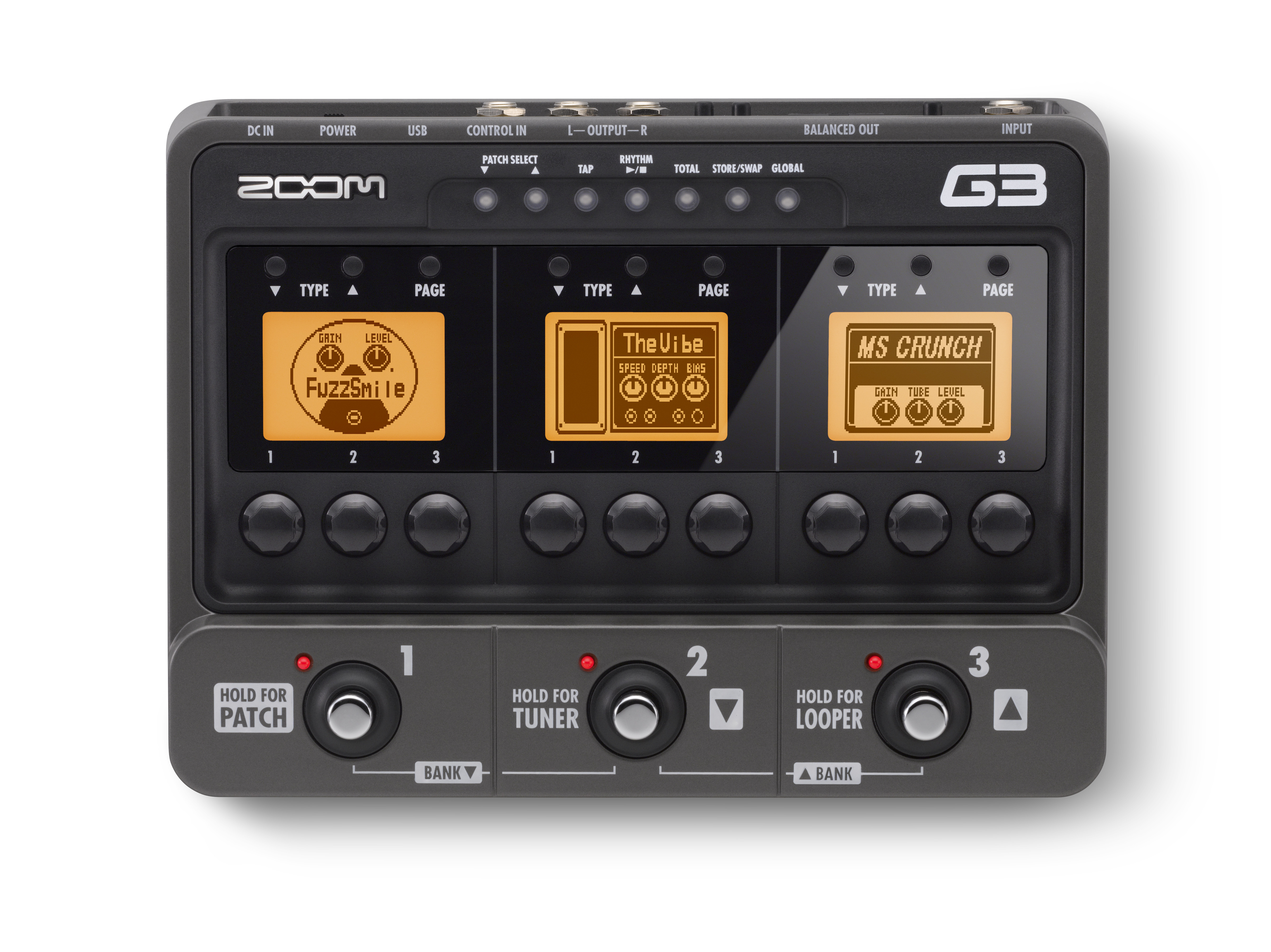 Zoom G3 Guitar Effects & Amp Simulator Pedal