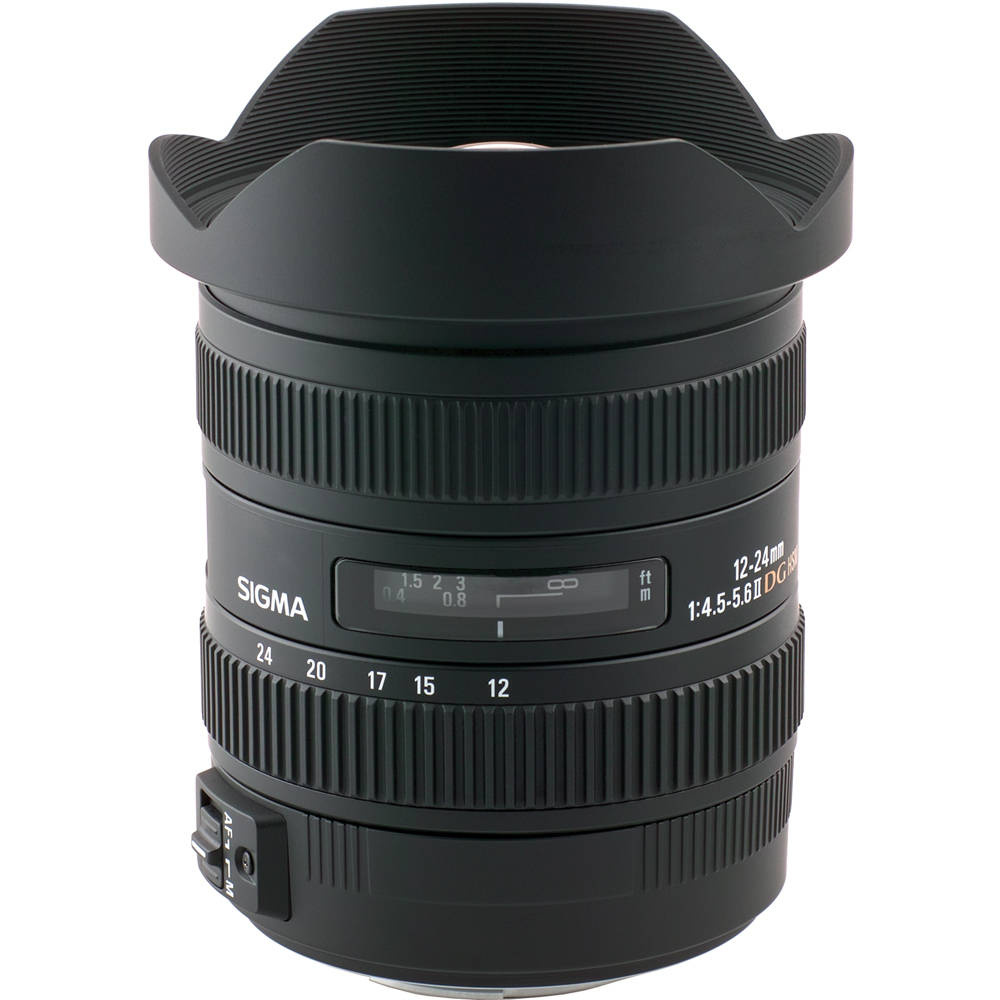 Sigma 12-24mm f/4.5-5.6 DG HSM II Lens (For Canon)