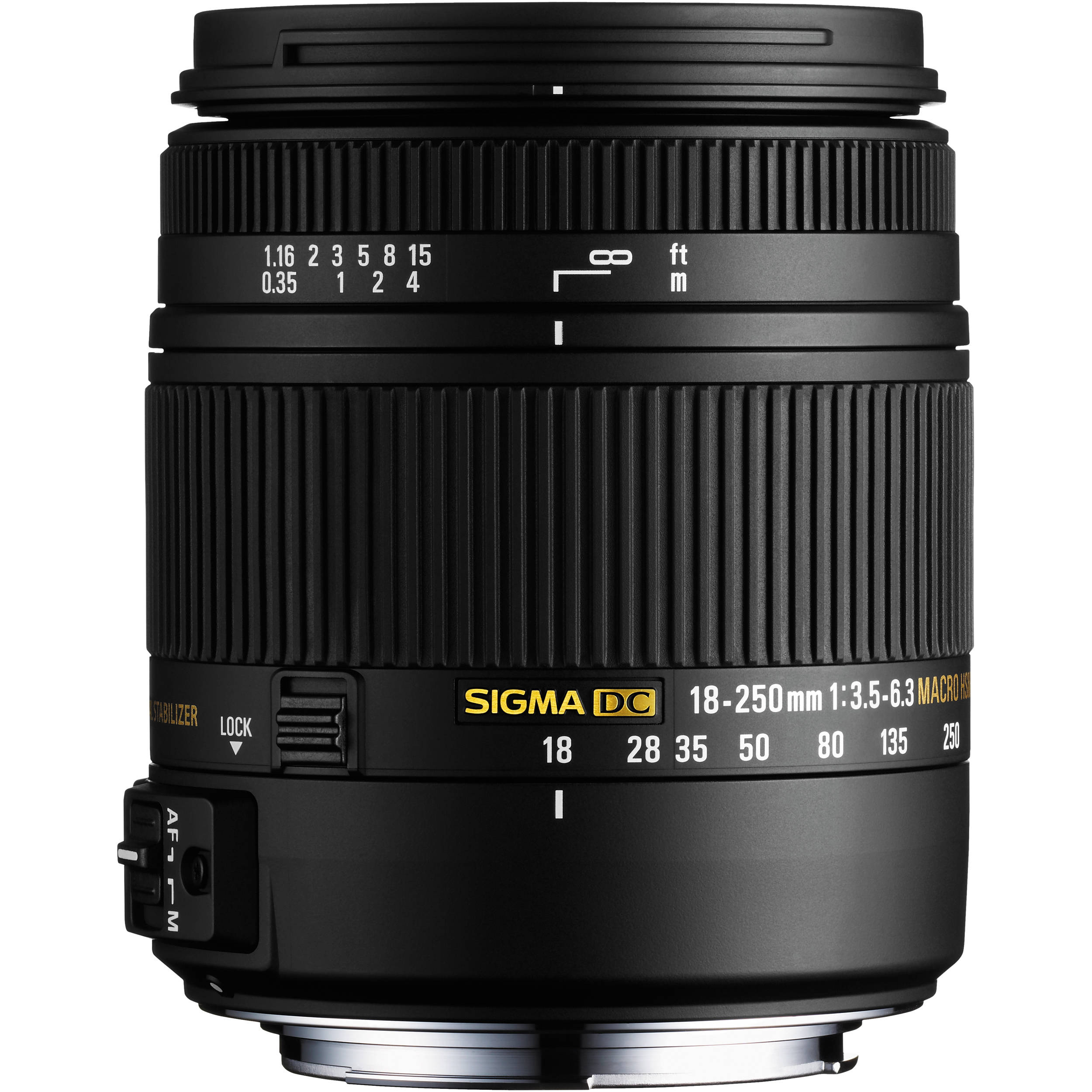 Sigma 18-250mm F3.5-6.3 DC Macro OS HSM for Nikon F Mount