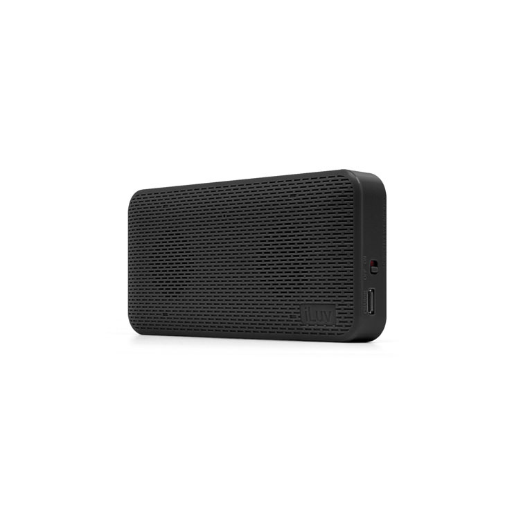 iLuv Aud Mini Bluetooth Speaker (Black)