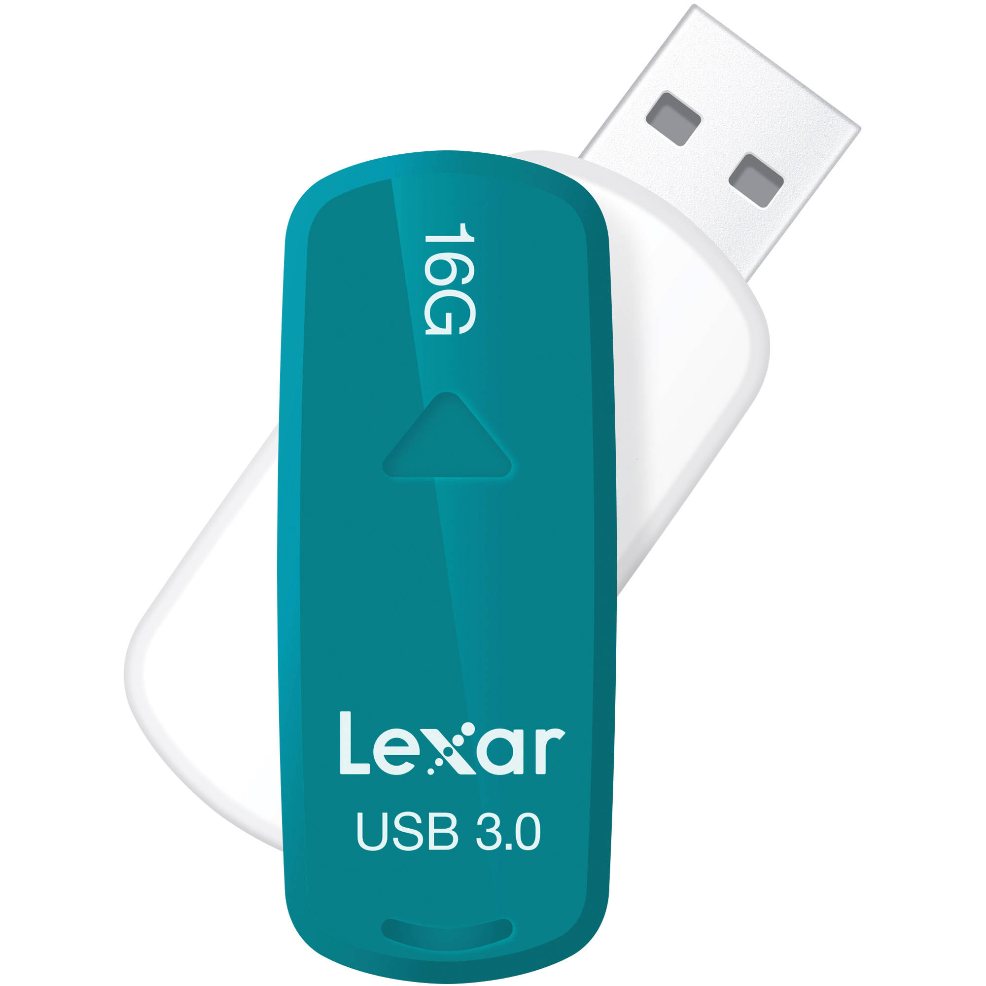 Lexar 16GB JumpDrive S35 USB 3.0 Flash Drive (Teal)