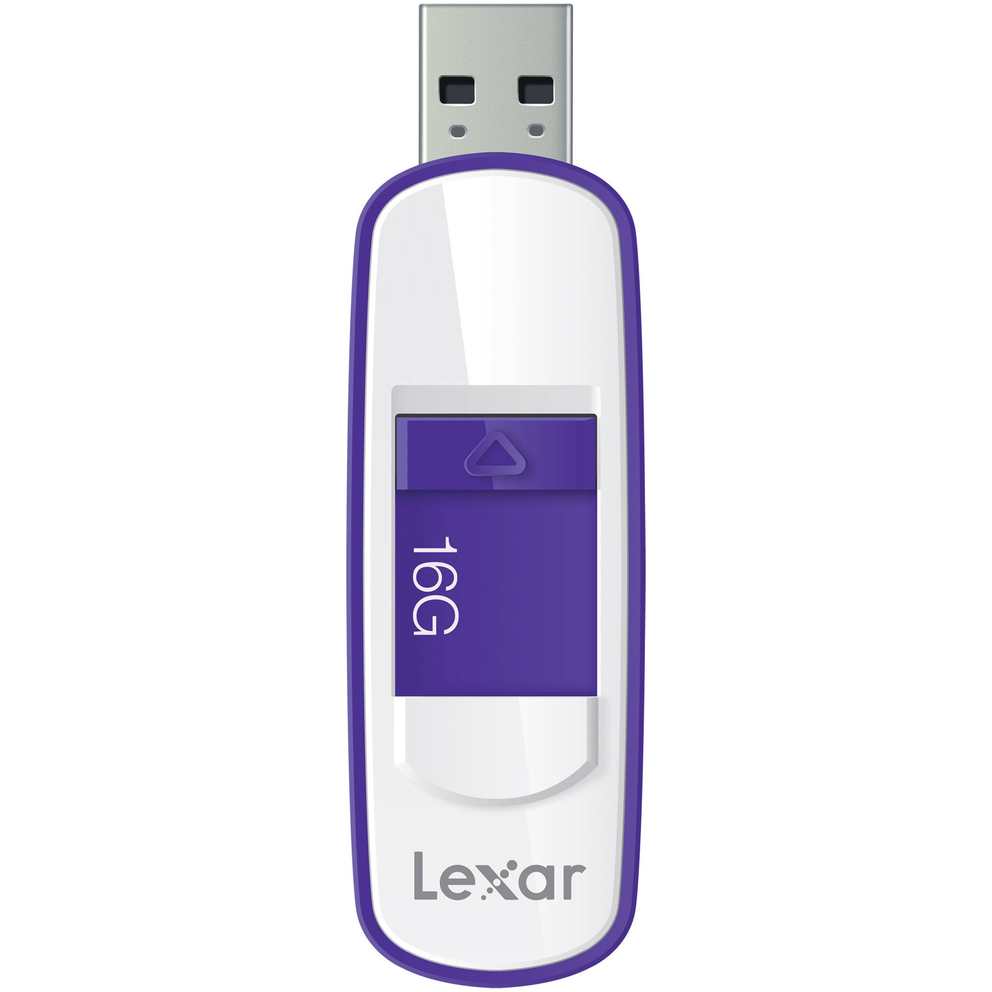 Lexar 16GB JumpDrive S75 USB 3.0 Flash Drive (Purple)