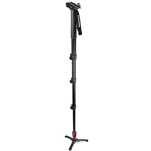 Manfrotto - 562B-1 Fluid Video Monopod with Plate