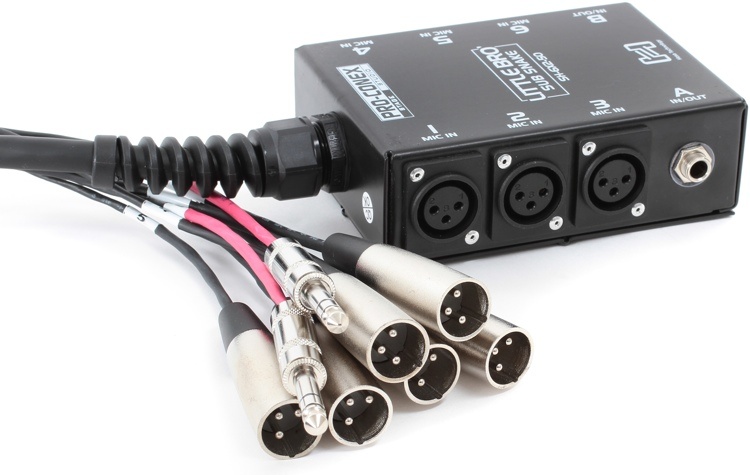 Hosa SH-6X2-20 Stage Box Snake 20ft