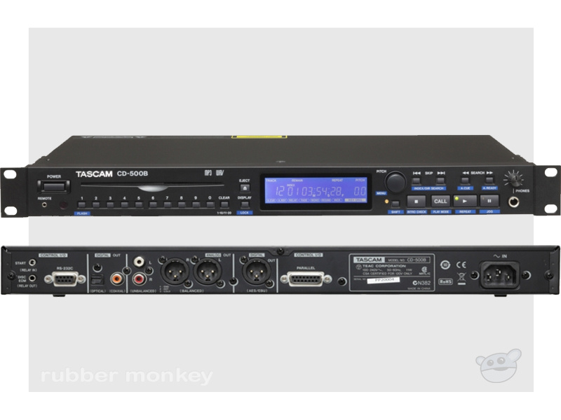 Tascam CD500B Compact Disc Player