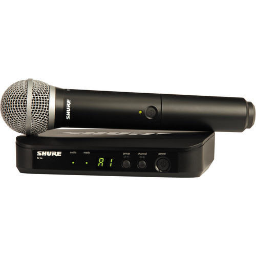 Shure BLX24-PG58 Vocal Wireless System With PG58 Mic (M17: 662 - 686 MHz)