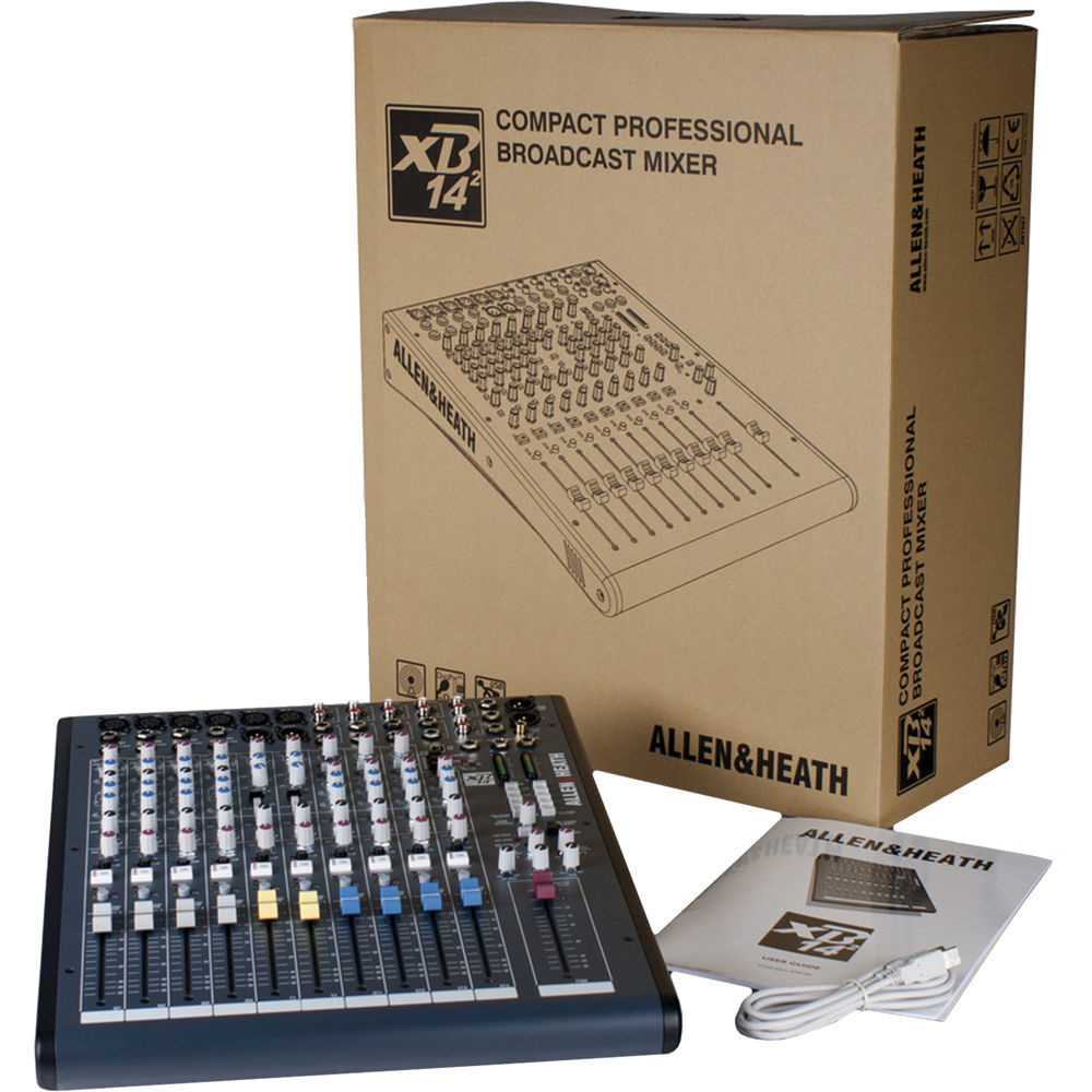 Allen & Heath XB-14 2 Radio Broadcast Mixer | Rubber Monkey | NZ