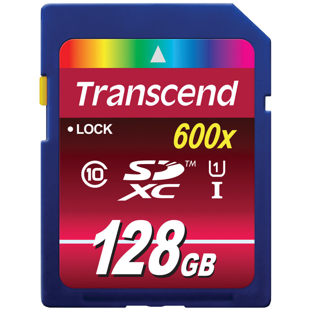 Transcend 128GB SDXC Ultimate Class 10 UHS-1 Memory Card