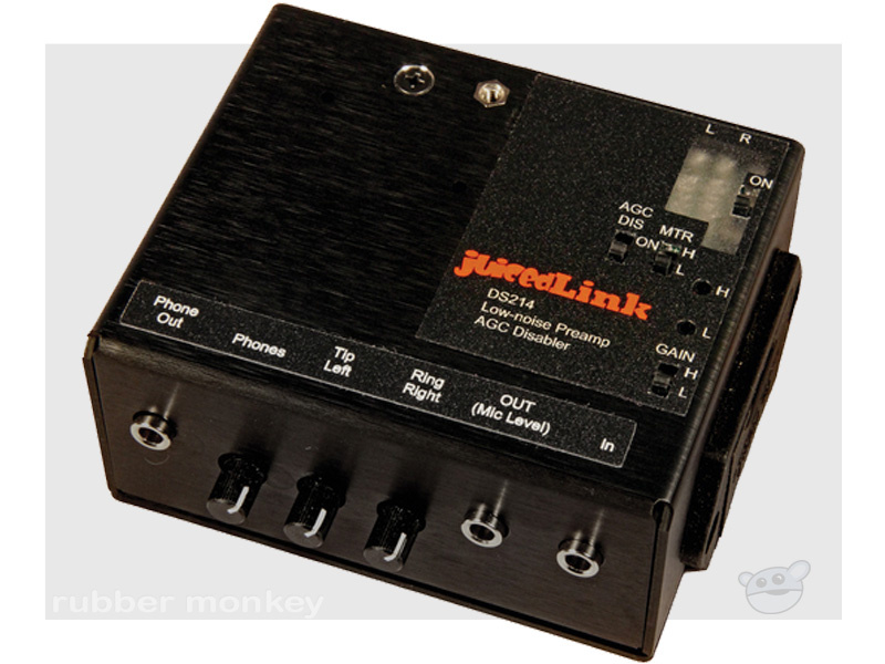 JuicedLink DS214 Minijack Camcorder Preamp