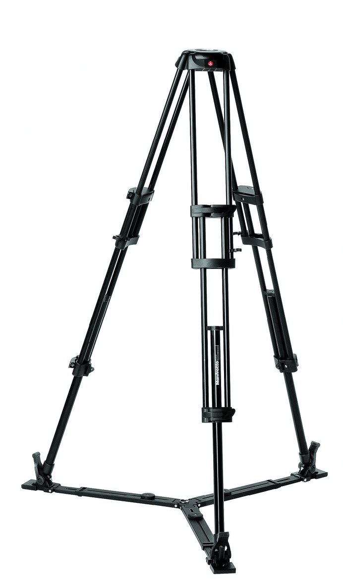 Manfrotto 546GB Pro Video Tripod with Ground-Level Spreader