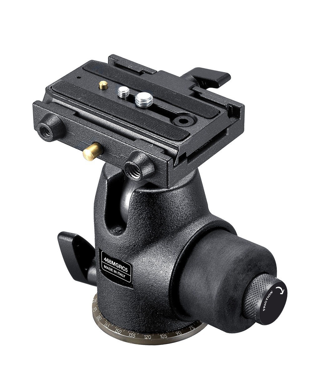 Manfrotto 468MGRC5 - Magnesium Hydrostatic Ball Head