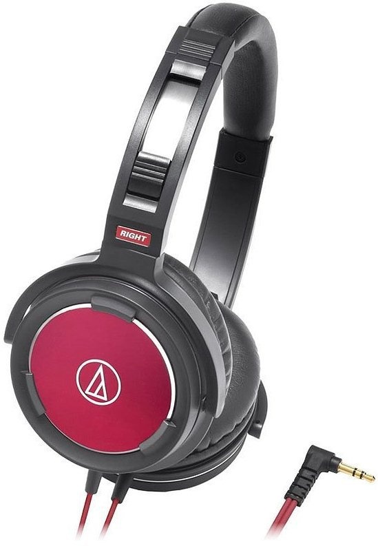 Audio Technica ATH-WS55 Headphones - Red