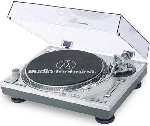 Audio Technica ATLP120 USB Turntable (Silver)