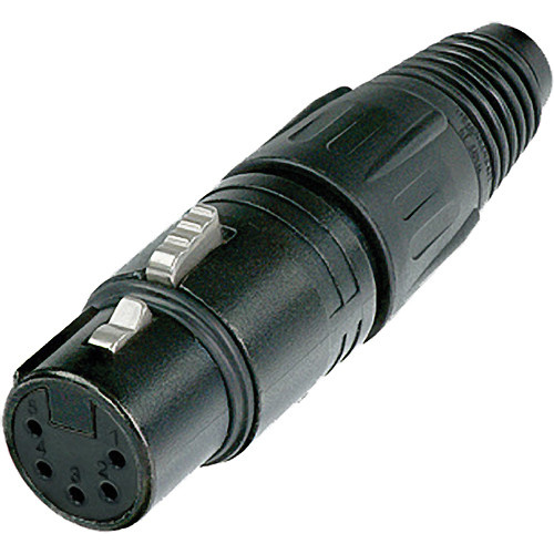 Neutrik NC5FX-B 5-Pole XLR Female Cable Connector