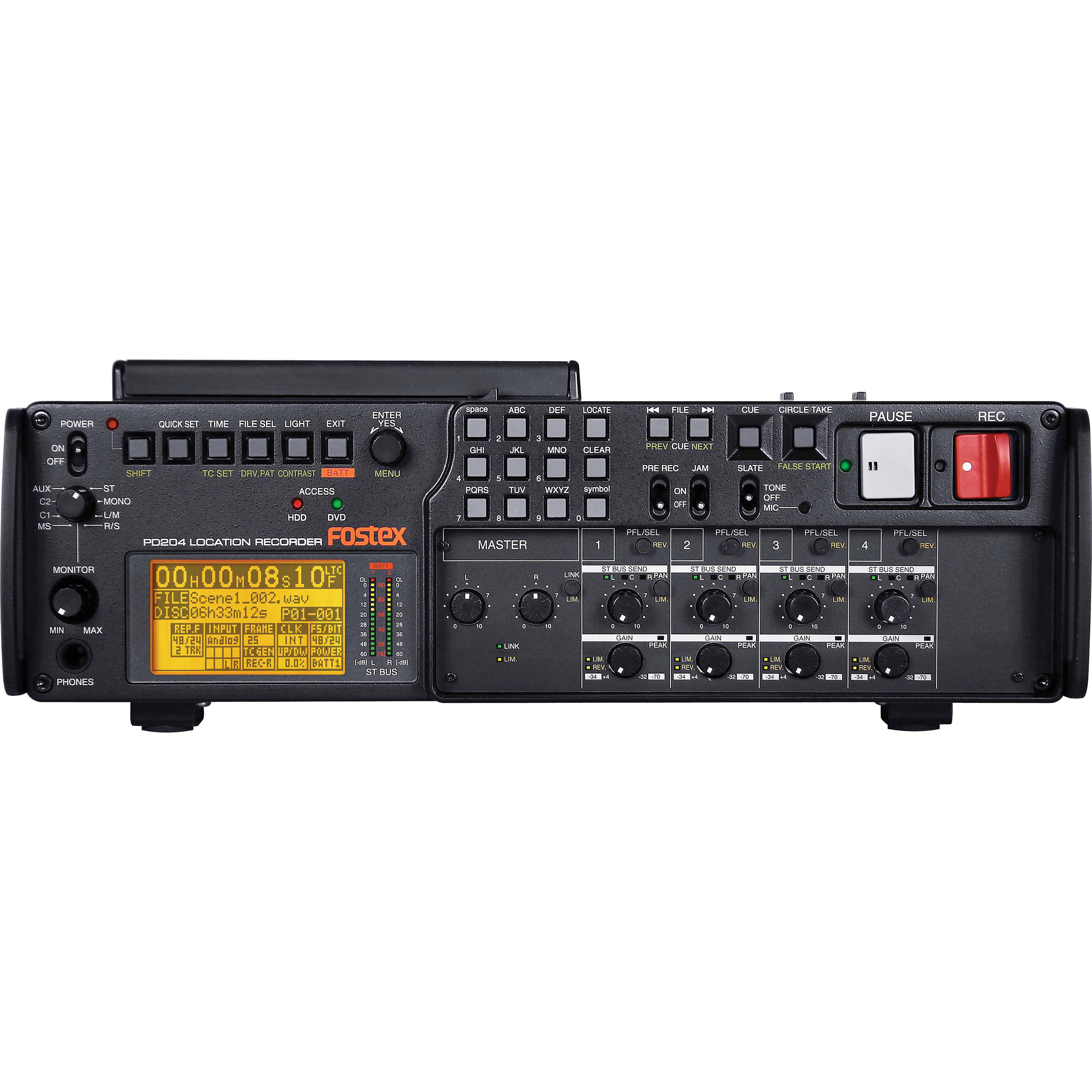 Fostex PD204 DVD/HD Location Recorder