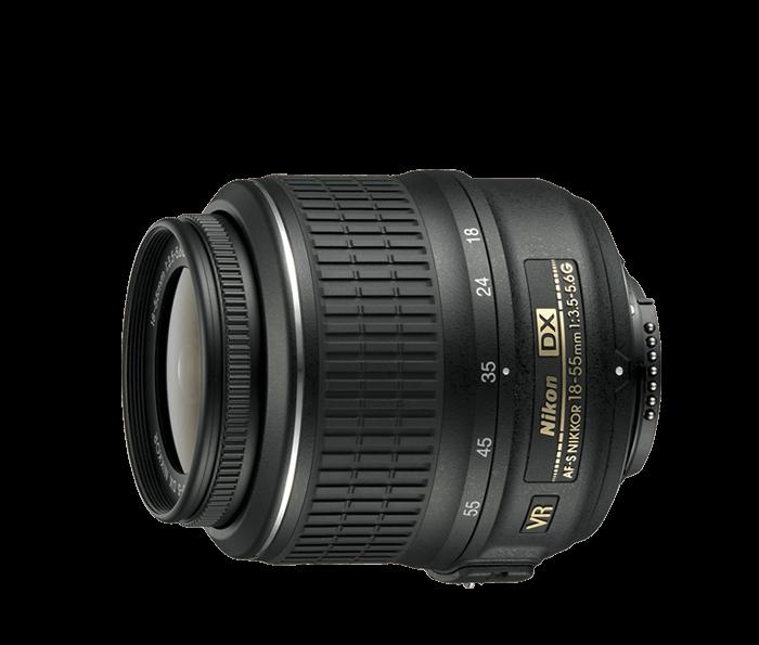 Nikon 18-55mm f3.5-5.6G Black Lens