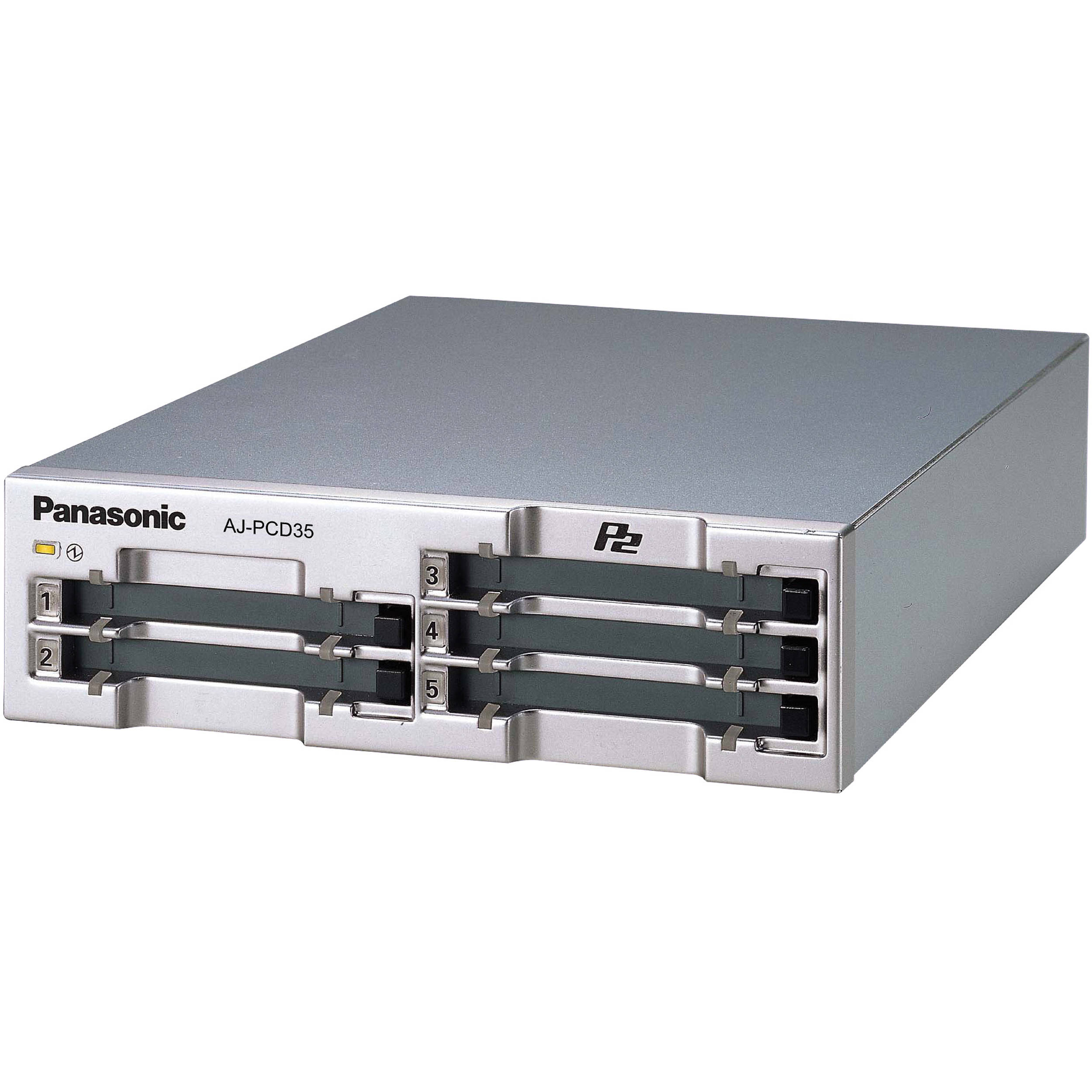 Panasonic P2 Card Drive with PCIe AJ-PCD35E