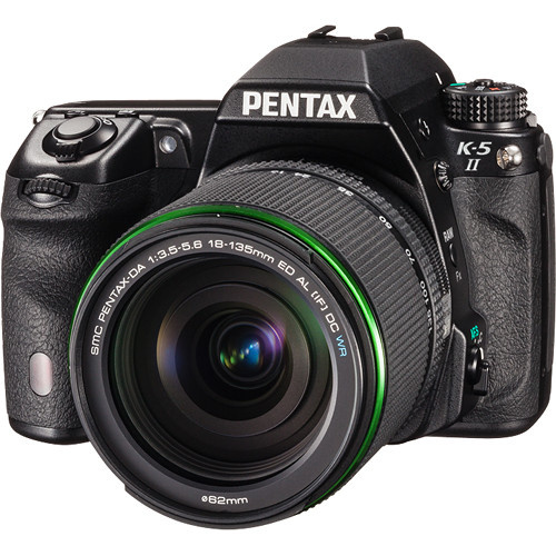 Pentax K-5 with 18-135mm lens